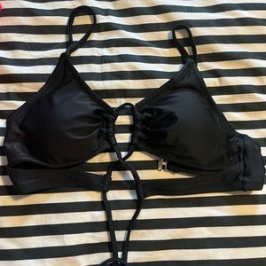 Black bikini top